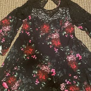 Torrid Bell Sleeve Stretch Dress